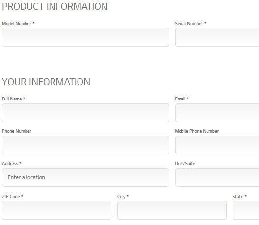 Register Your Product